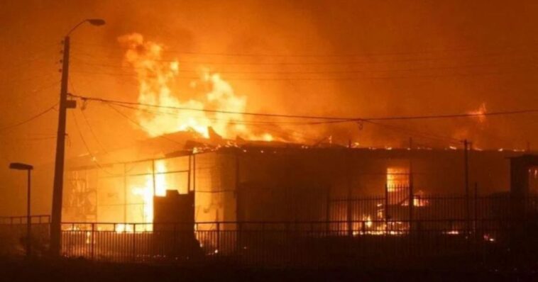 Decretan Estado de Excepción tras incendios en Valparaíso, Chile