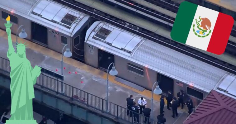 Confirman la muerte de un mexicano en tiroteo en metro de nueva York