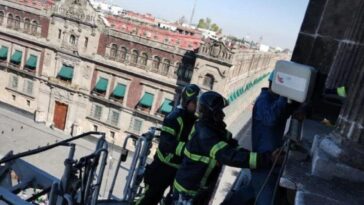 Hombre intentó lanzarse desde edificio de Gobierno en CDMX