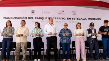 Inauguran Parque Urbano “El Cerrito” de Tetecala