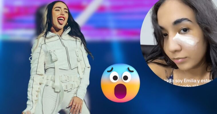 Mujer acusa a Nicki Nicole de golpearle la cara con una botella