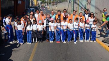 Poblado de Ocotepec es beneficiado con obra pública