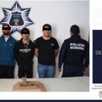 SEPRAC detiene a presuntos responsables de robo a auto en Lomas de la Selva