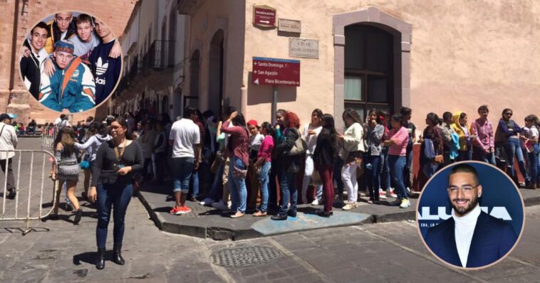 Se rentan para formase en la fila de la Feria Estatal de León 2024
