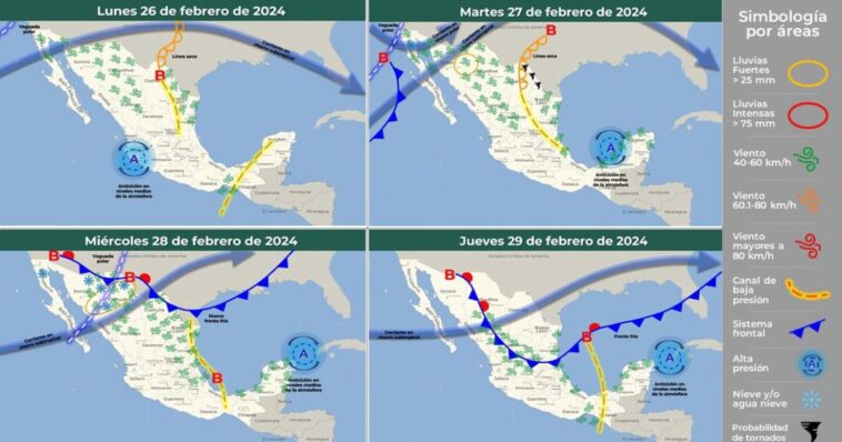 Temperaturas calurosas para últimos día de febrero