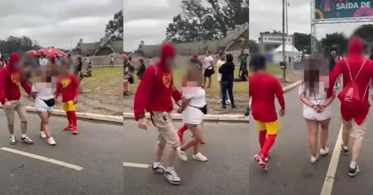 (VIDEO): Disfrazados de Chapulín Colorado, policías detienen a ladrones