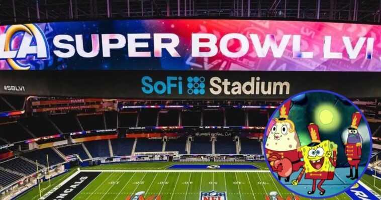 ¿Bob Esponja abrirá el Super Bowl? 2024