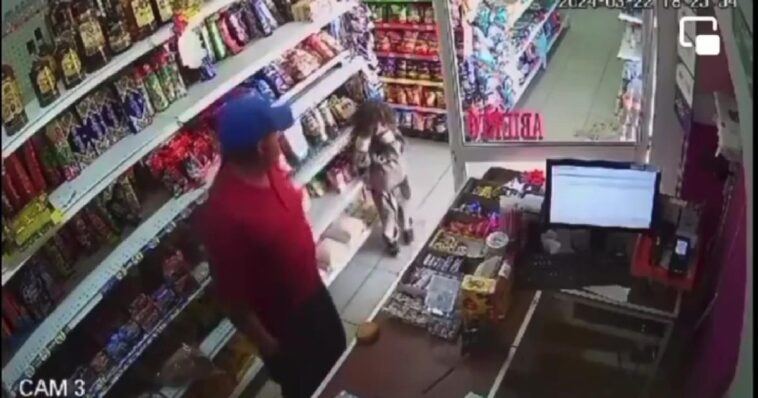 Capturan a hombre que golpeó a menor en tienda de San Luis Potosí