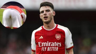 ¿Eso es popó? Se viraliza foto de Jugador del Arsenal FC