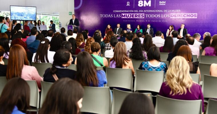 Gobernador de Morelos conmemora el Día Internacional de la Mujer