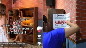 Influencer promociona un bar secreto en Tlaxcala y es clausurado