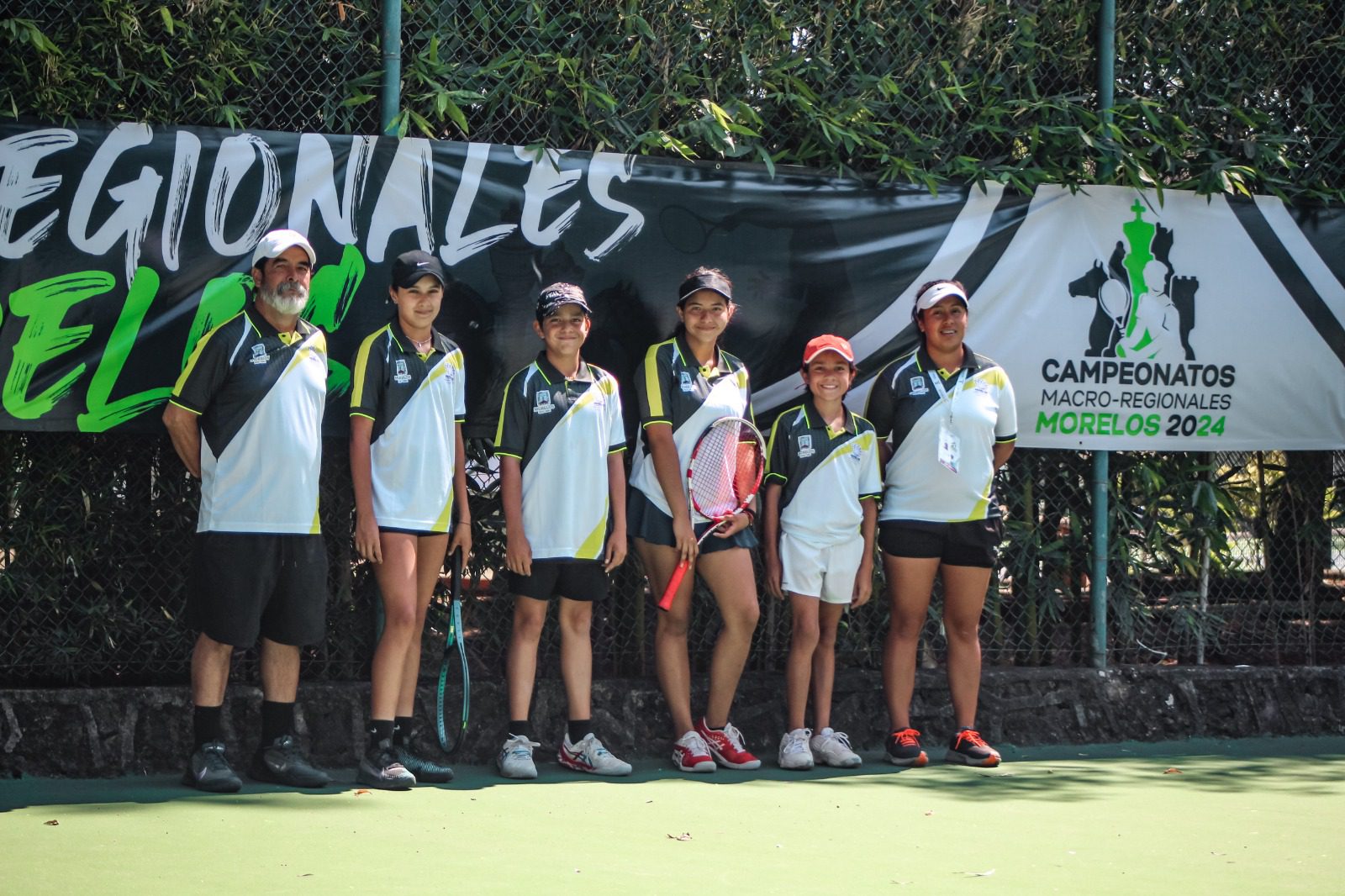 Inicia el macroregional de tenis en Morelos