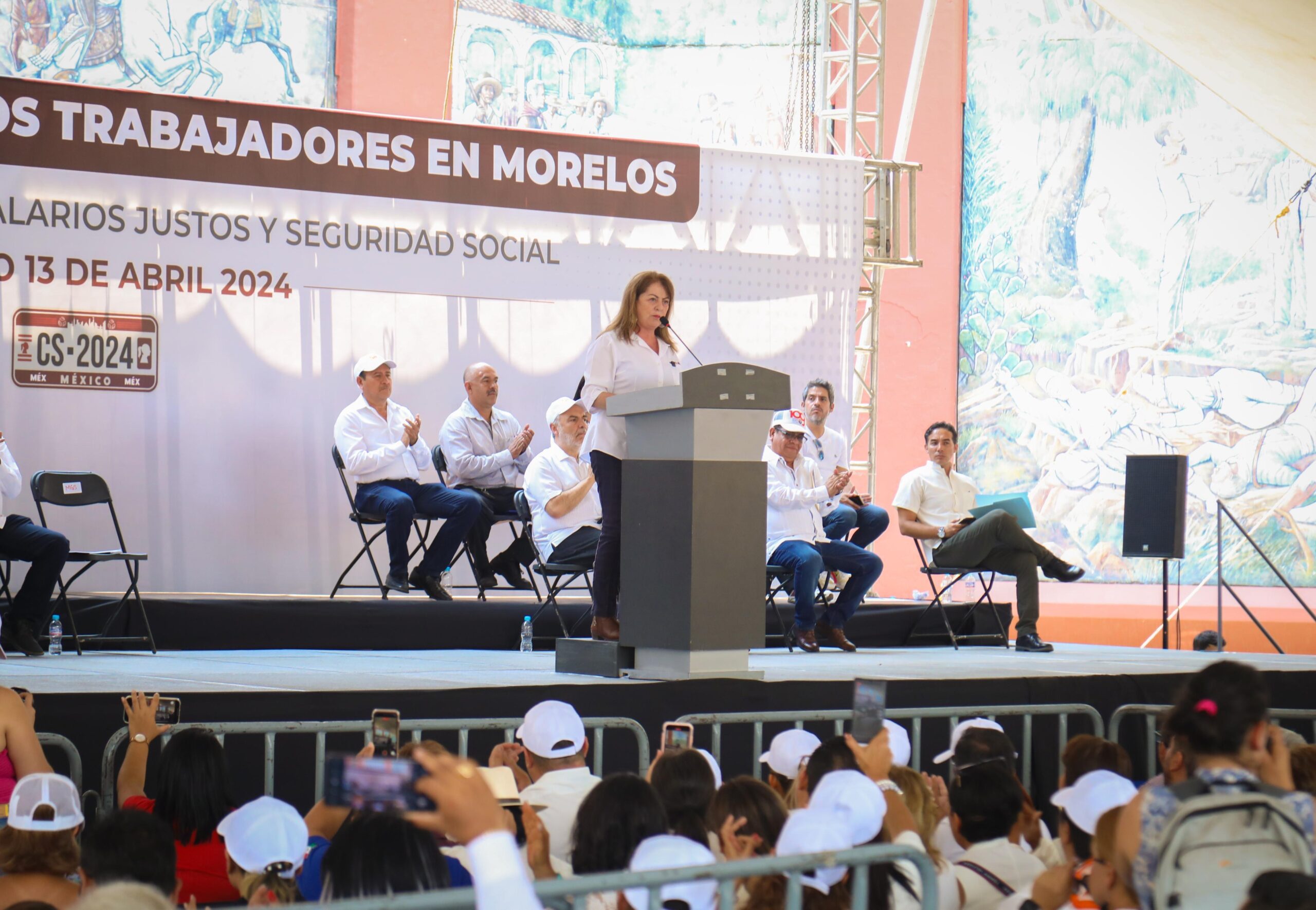 Respaldan más de 15 sindicatos a Margarita González Saravia