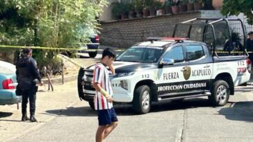 Asesinan al director de la Policía Vial de Acapulco