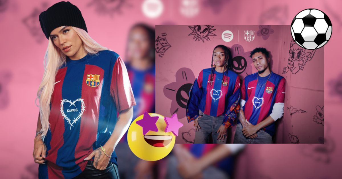 Camiseta del FC Barcelona en colaboración con Karol G ya está a la venta ¿Cuánto cuesta?. Noticias en tiempo real