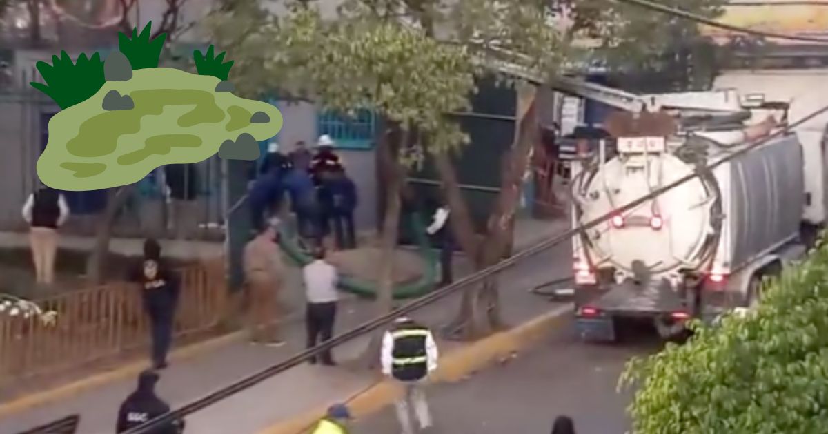 Cierran pozo de agua tras olor aceite y gasolina en CDMX
