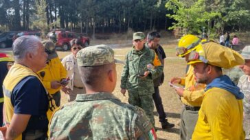 El incendio forestal “Lechuguillas” se encuentra en un 50% de control