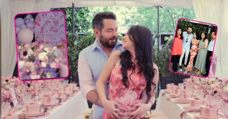 Festejan el segundo baby shower de la hija de José Eduardo Derbez