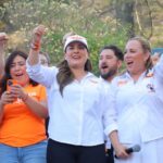 Jessica Ortega acompaña a Myrred Mariscal en su arranque de campaña