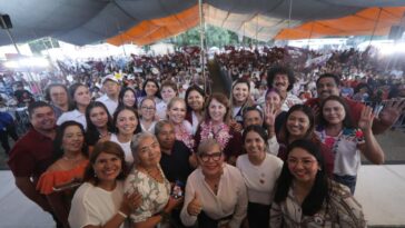 Respalda región oriente de Morelos a Margarita González Saravia