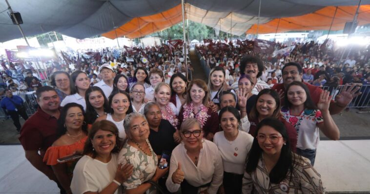 Respalda región oriente de Morelos a Margarita González Saravia