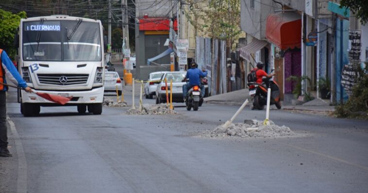 trabajos avenida Universidad