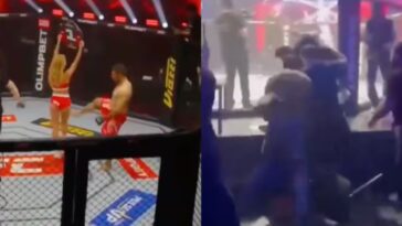 (VIDEO): Luchador iraní de MMA agrede a chica del ring