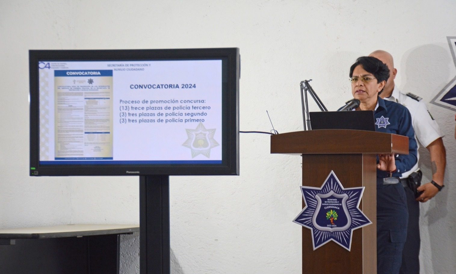 Nueva convocatoria de promoción de grado para policías de CUERNAVACA