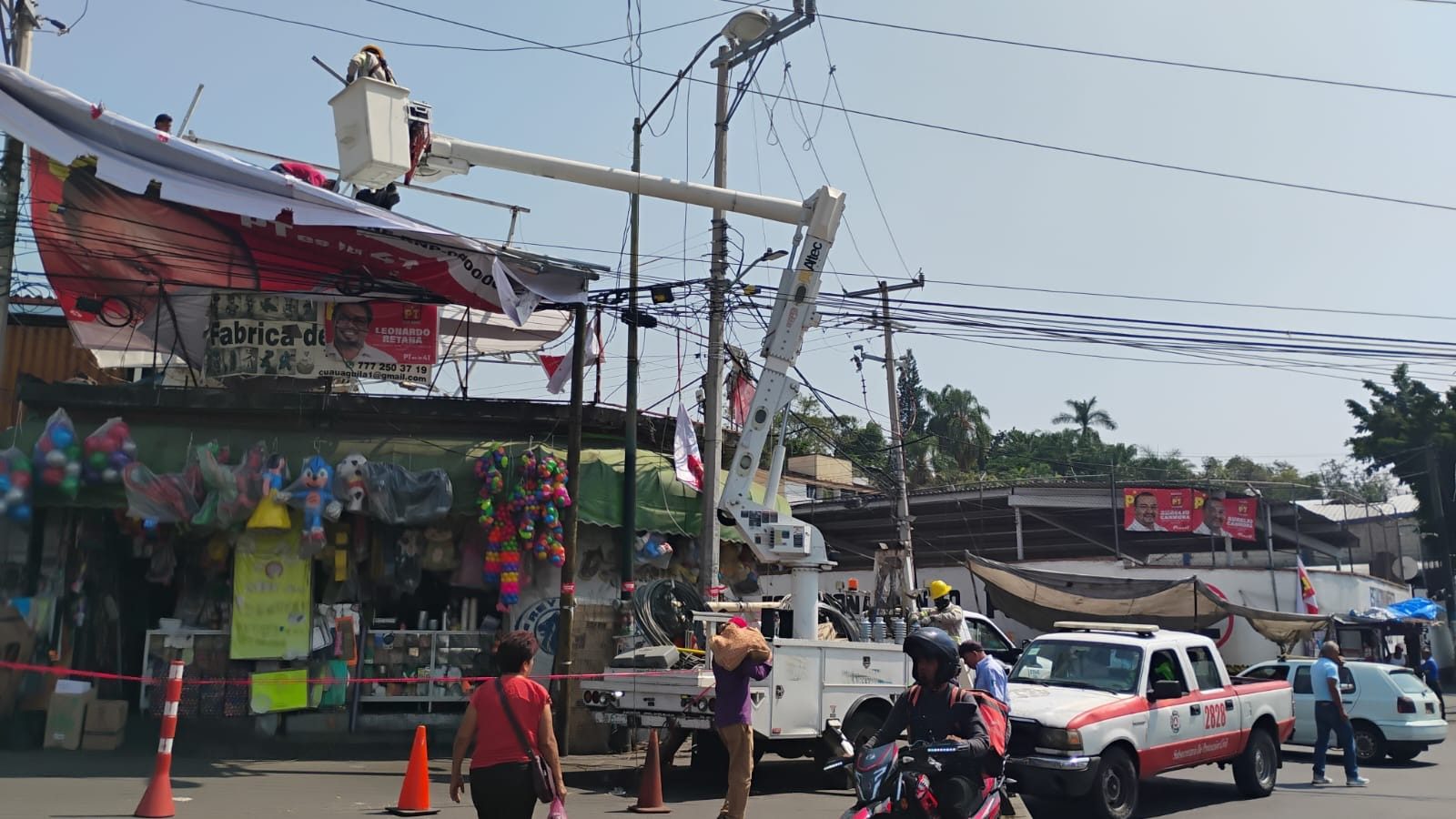 Atiende Seprac más de 20 reportes por afectaciones de lluvia en Cuernavaca