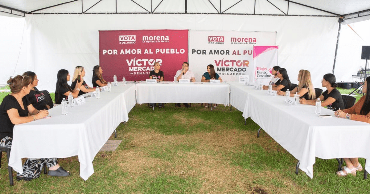 Víctor Mercado firma Pacto Electoral y de Género