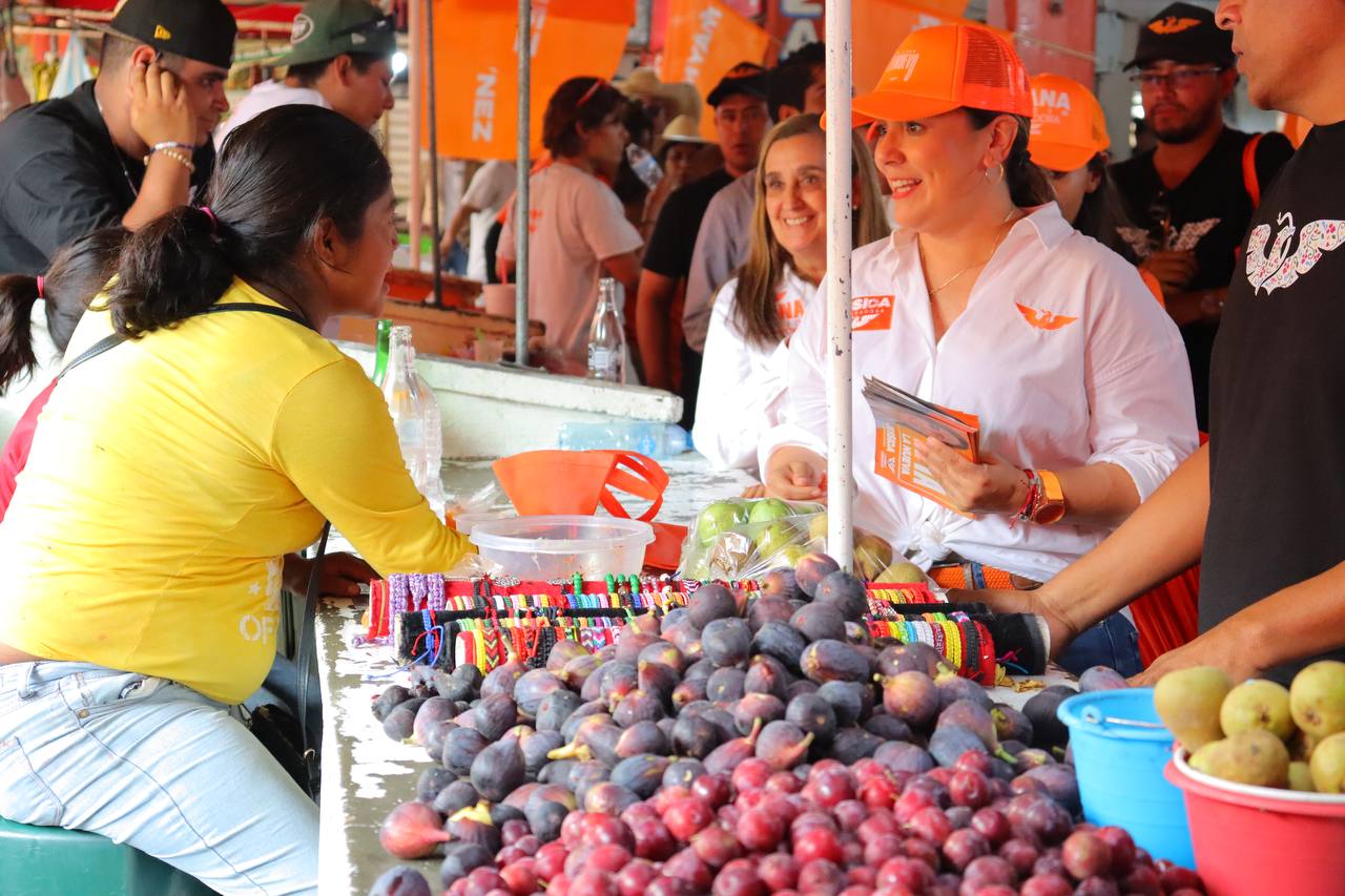 En el nuevo Morelos vamos a dignificar el comercio: Jessica Ortega