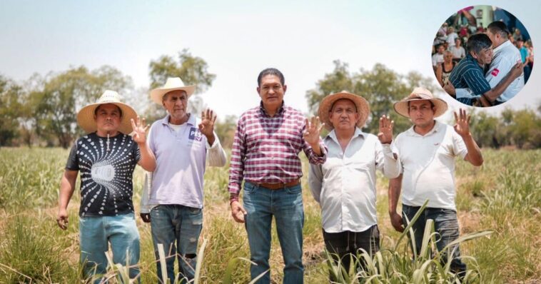 Fernando Aguilar continúa con los recorridos en Emiliano Zapata