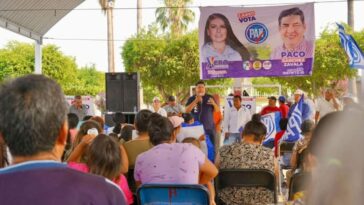 Habitantes de El Salitre apoyan a Paco Sánchez Zavala