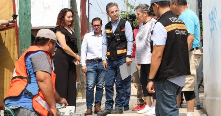Inician trabajos de rehabilitación en colonia Margarita Maza de Juárez