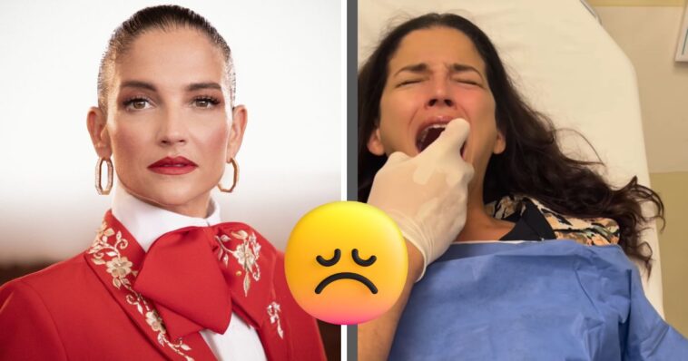 Natalia Jiménez fue hospitalizada de emergencia