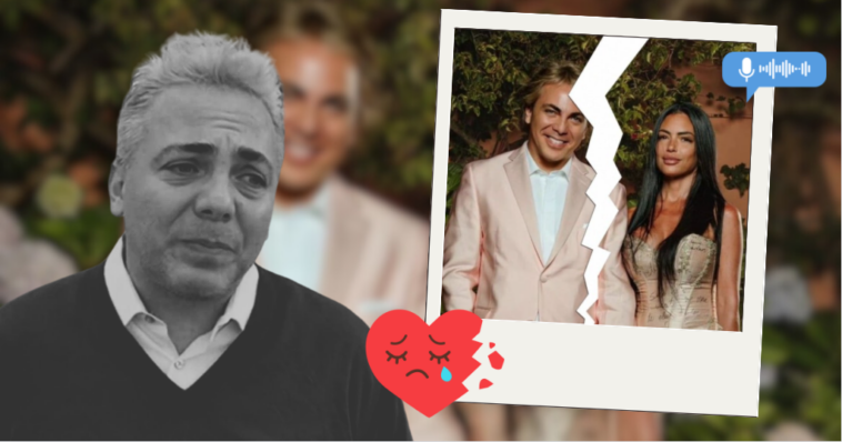 Tras filtración de audios de Mariela Sánchez, Cristian Castro la tronó