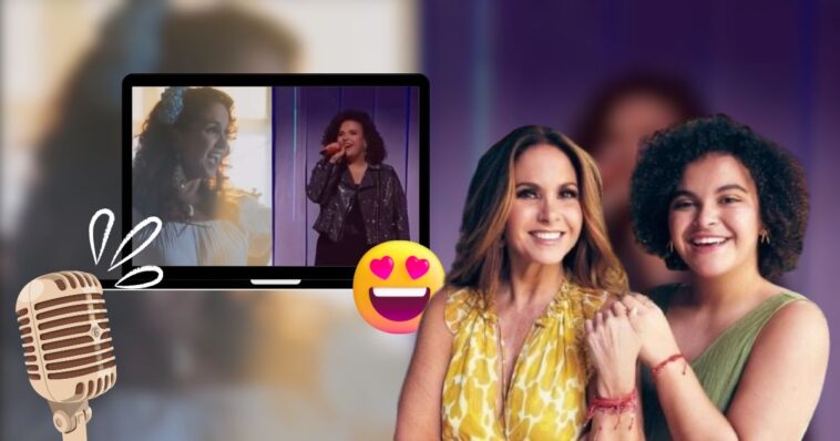 Usuarios comparan la voz de Lucerito Mijares con la de su mamá y aseguran canta mejor