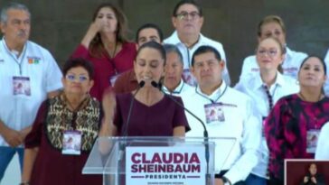 Víctor Mercado refrenda apoyo a Claudia Sheinbaum en cierre de campaña