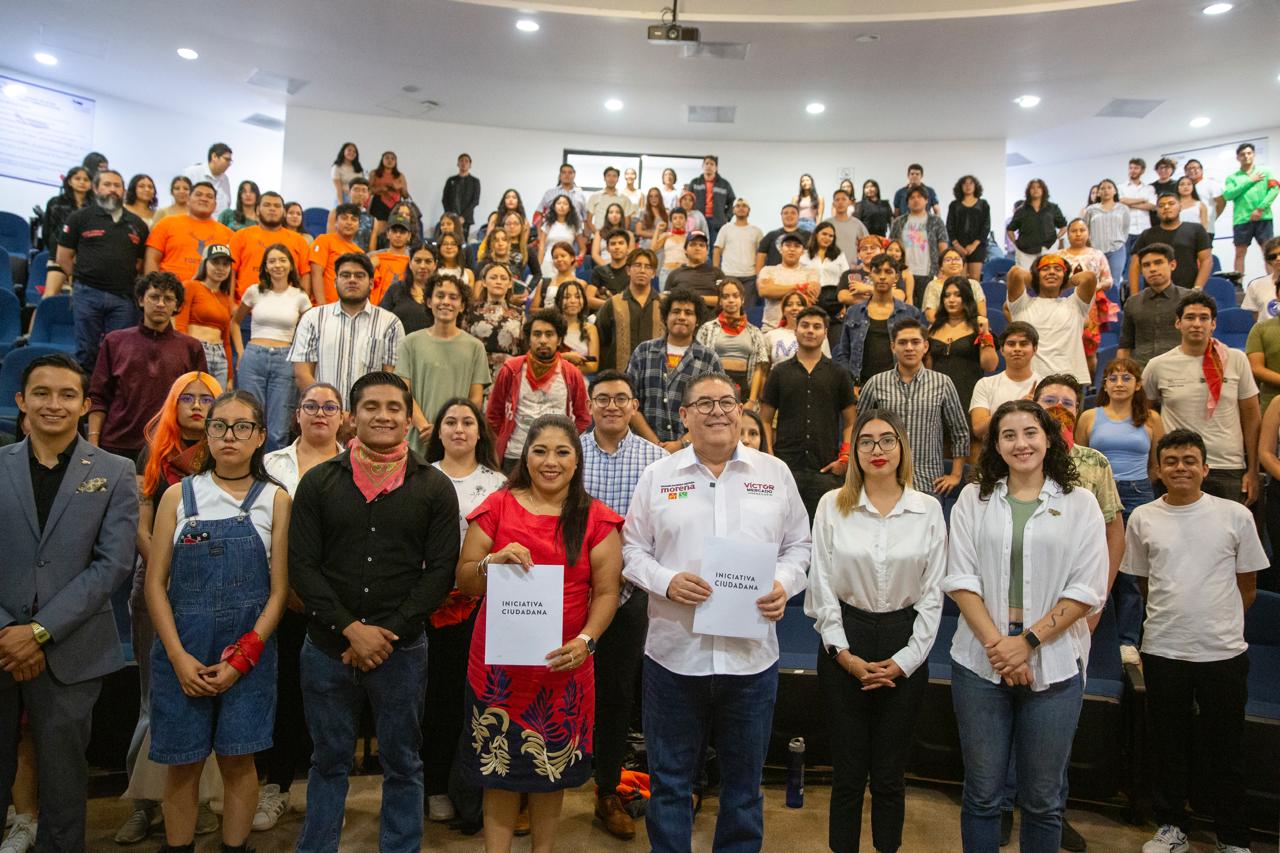 Victor Mercado impulsará desde el Senado iniciativas para favorecer a universitarios