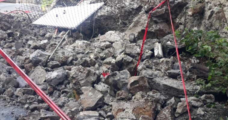 cae barda en Lomas de cortés