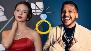 Christian Nodal le da anillo a Ángela Aguilar