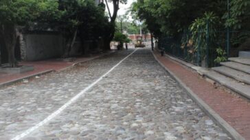 calle empedrada Cuernavaca