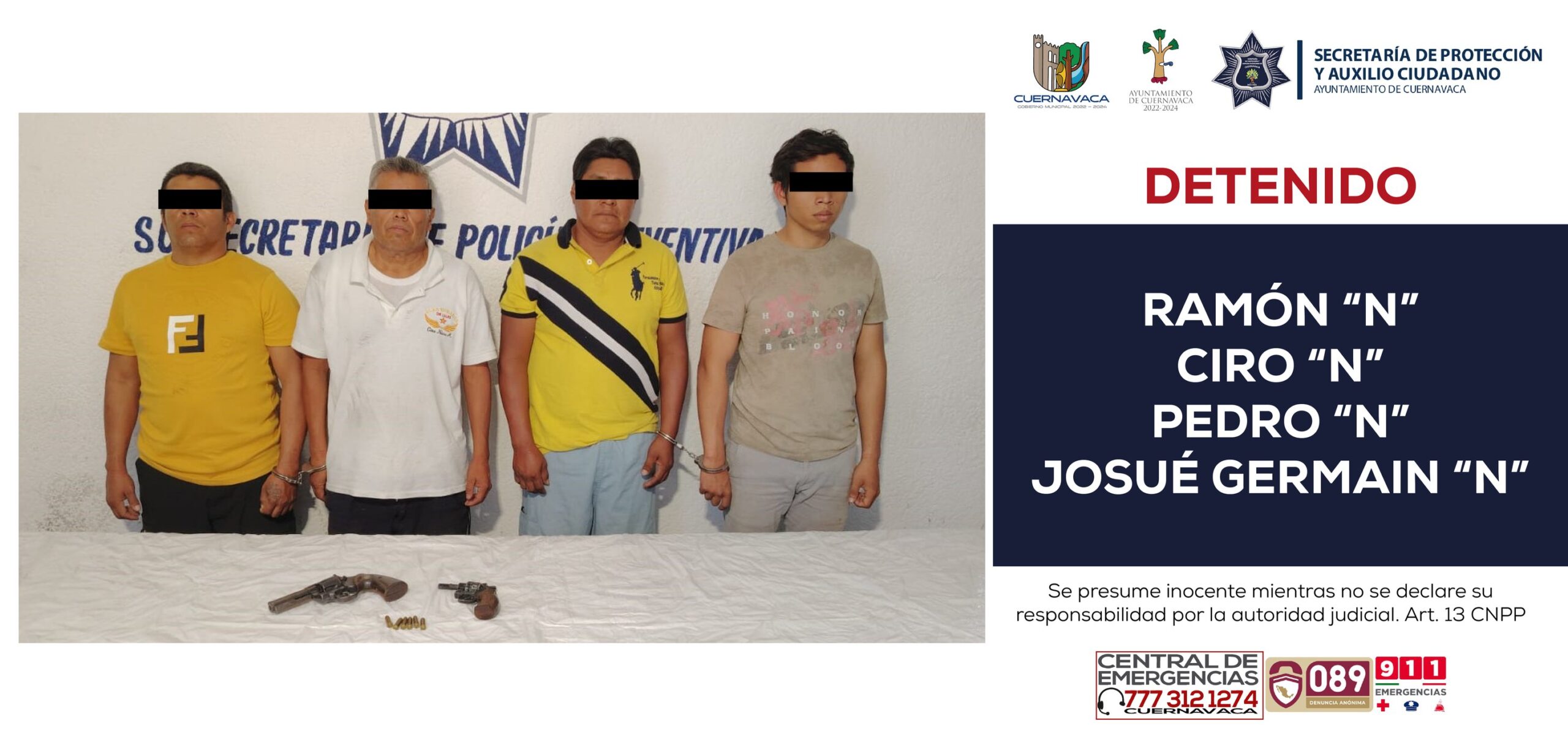 (VIDEO) Detienen a tres hombres en Guacamayas, Cuernavaca