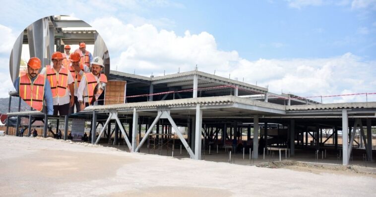 Gobernador de Morelos supervisa obra en Hospital General de Jiutepec