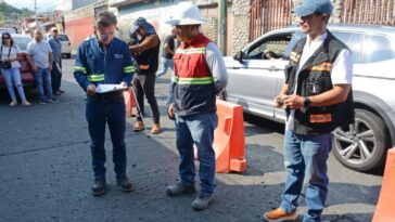 Inician rehabilitación de calles en colonia La Esperanza y Miraval