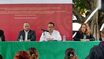 Realizan disculpa pública a familiares de víctima del socavón en Paso Express 2016