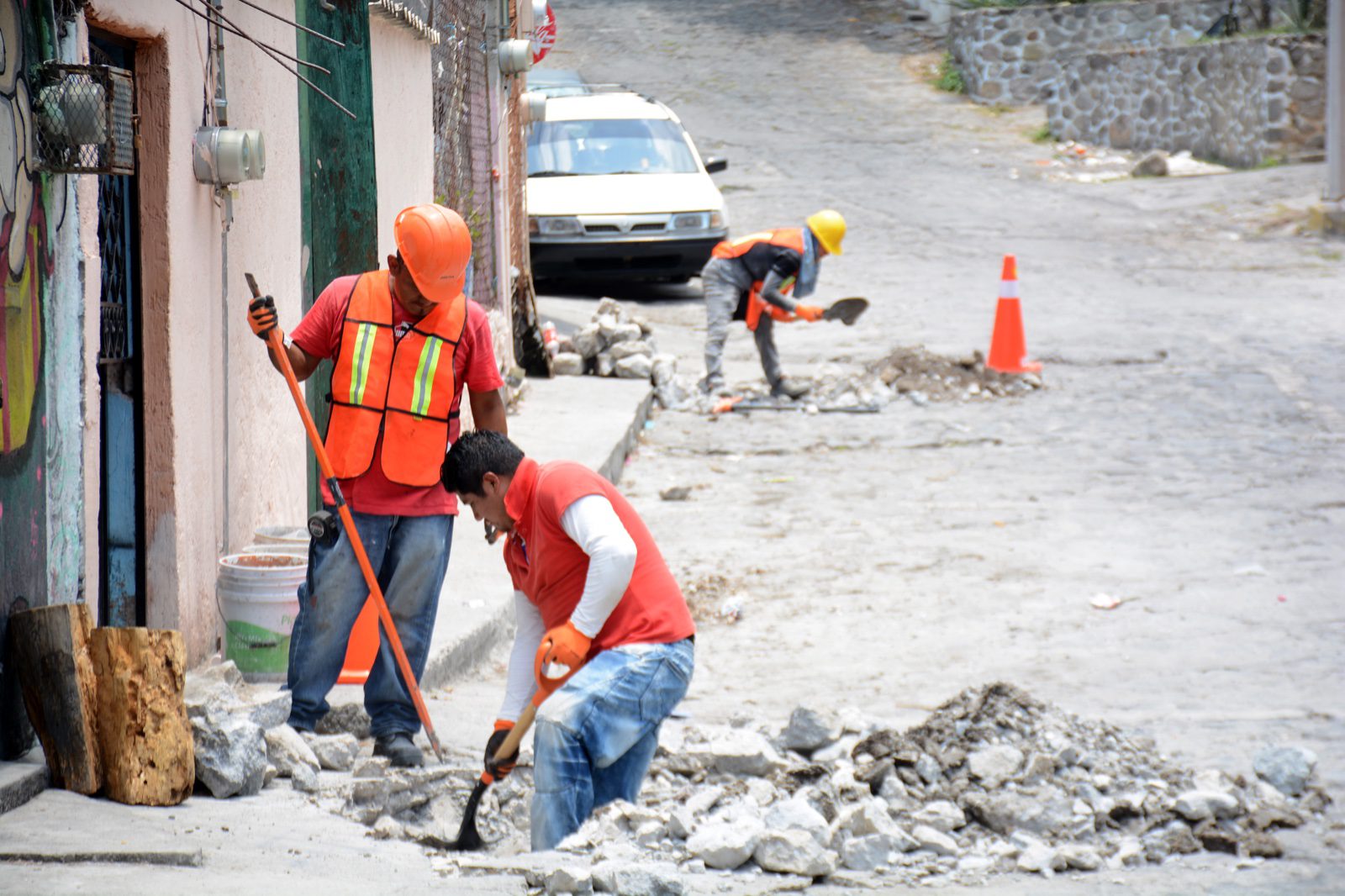 Vecinos de Chulavista apoyan obras de agua potable a cargo del Ayuntamiento de Cuernavaca