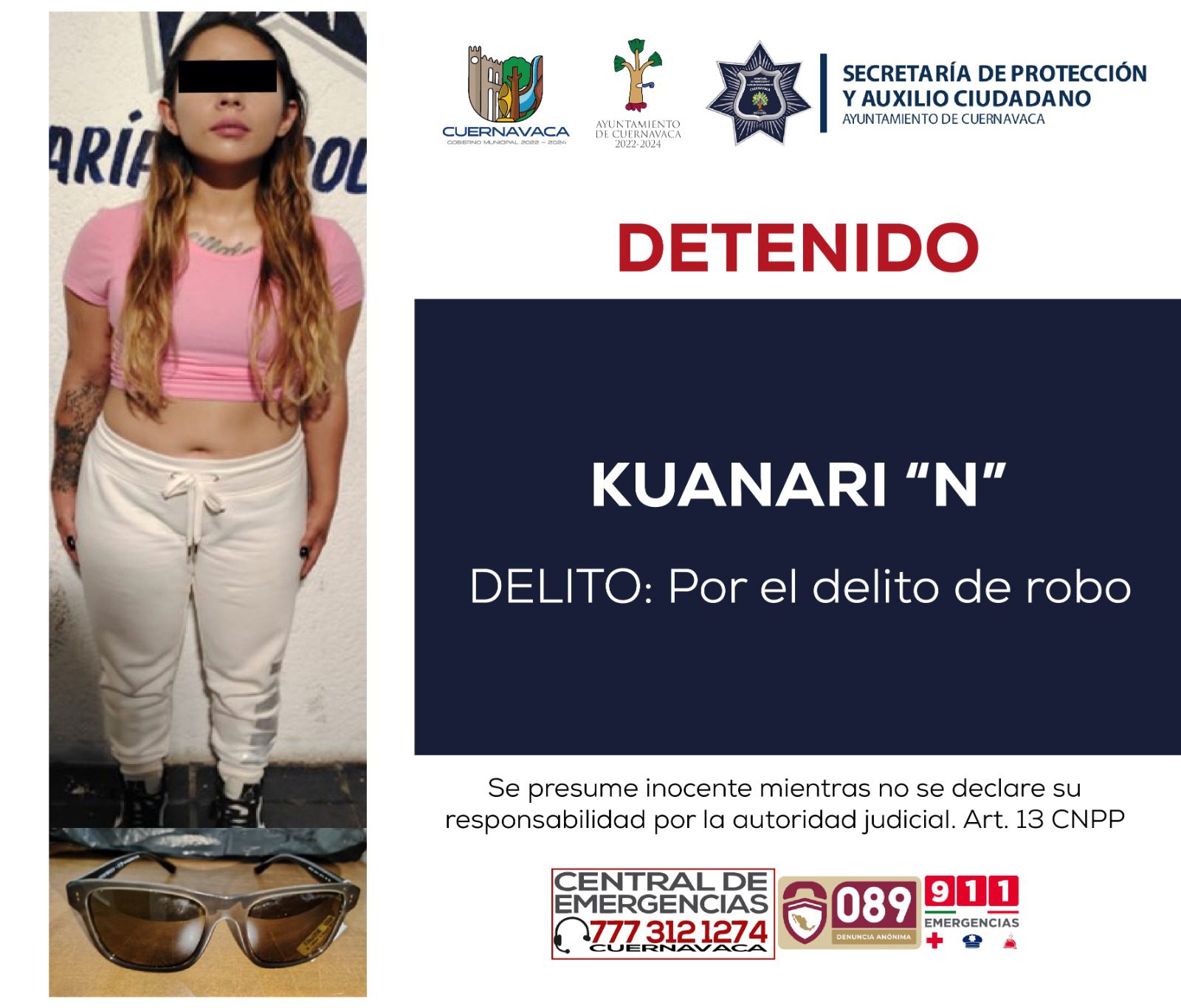 Detienen a más de 50 personas en Cuernavaca