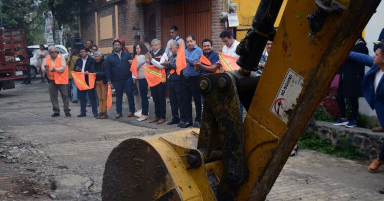 Inician rehabilitación de dos nuevas líneas de agua potable en Tetela del Monte