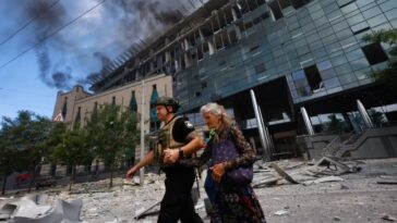 Rusia lanza misil contra hospital infantil en Kiev